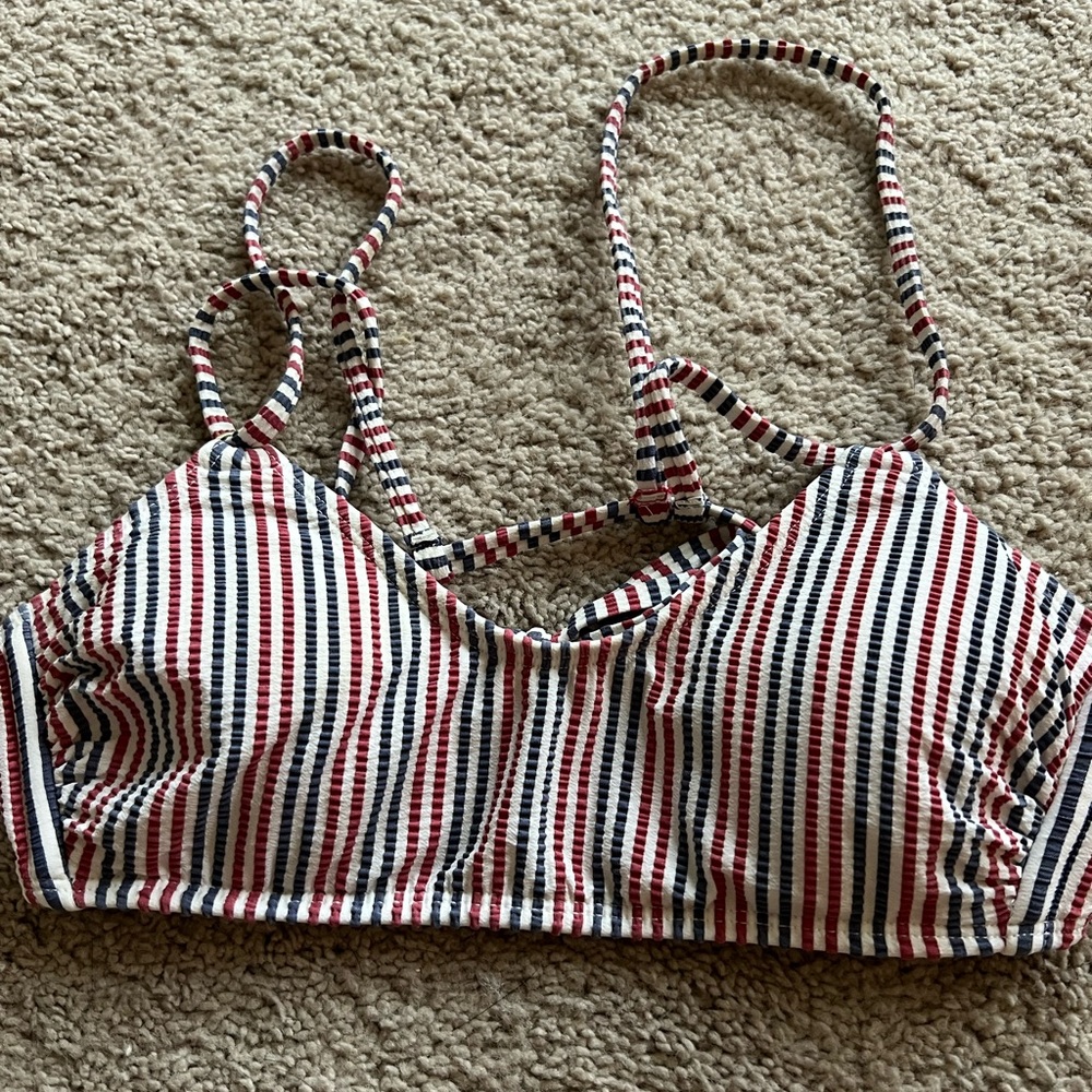Fourth of July swim suit top